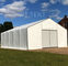 Beyaz Endüstriyel Depolama Çadırları Modüler Yapı Atölyesi Dayanıklı PVC Duvarlar