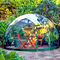 Dev Jeodezik Dome Çadır Kamp PVC Kumaş Alüminyum Alaşımlı Çerçeve