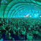 Renkli Poligon Çadır Dayanıklı Güçlü Alüminyum Yapı Konser Salonu