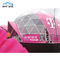 Taşınabilir Jeodezik Dome Çadır Temizle Renkli Özel Logo Fuar Kullanımı