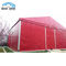 Kırmızı Çatı Açık Düğün Çadırı 150 Kişilik Bir Şekil Çadır Alüminyum Yapı