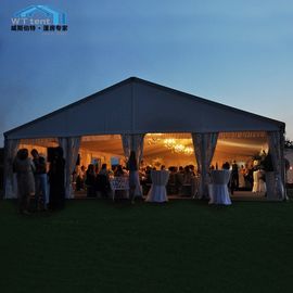 Ticari Beyaz Düğün Canopy Çadır Çift PVC Kumaş Çatı Kapak