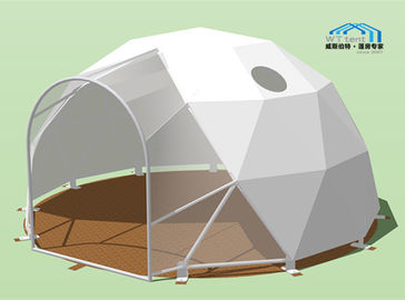 Restoran için Şeffaf PVC Yüksek Kapı ile Özelleştirilmiş Igloo Dome Çadır