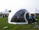 Düğün Olayları İçin Siyah Su geçirmez Igloo Dome Çadır Oxford Kumaş