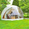 Dev Jeodezik Dome Çadır Kamp PVC Kumaş Alüminyum Alaşımlı Çerçeve