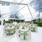 Sergi Etkinlikleri İçin Açık Hava Düğün Çadırı PVC Şeffaf Kumaş