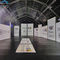 Sanat Sergisi için 20x60 Hareketli Poligon Çadır Beyaz Rüzgar Yükü Yapısı