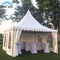 Düğün Resepsiyon UV Dayanıklı ISO9001 için Açık Gölgelik Pagoda Olay Çadırı
