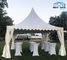 Düğün Resepsiyon UV Dayanıklı ISO9001 için Açık Gölgelik Pagoda Olay Çadırı